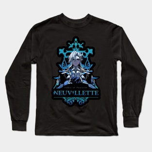 Neuvillete - Iudex of Fontaine - Genshin Impact Long Sleeve T-Shirt